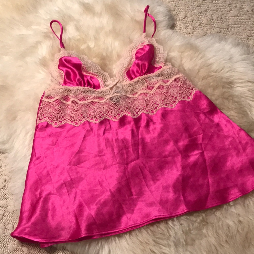 Victoria’s Secret Satin and Lace Cami S